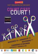 Affiche du festival Court c'est court 2017